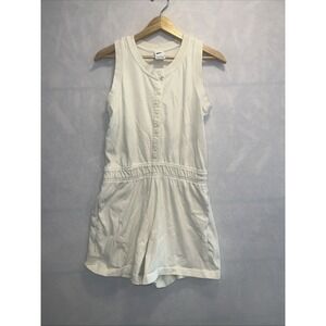 Nike Sportswear Big Kids' (Girls') Romper Cream Size XL
